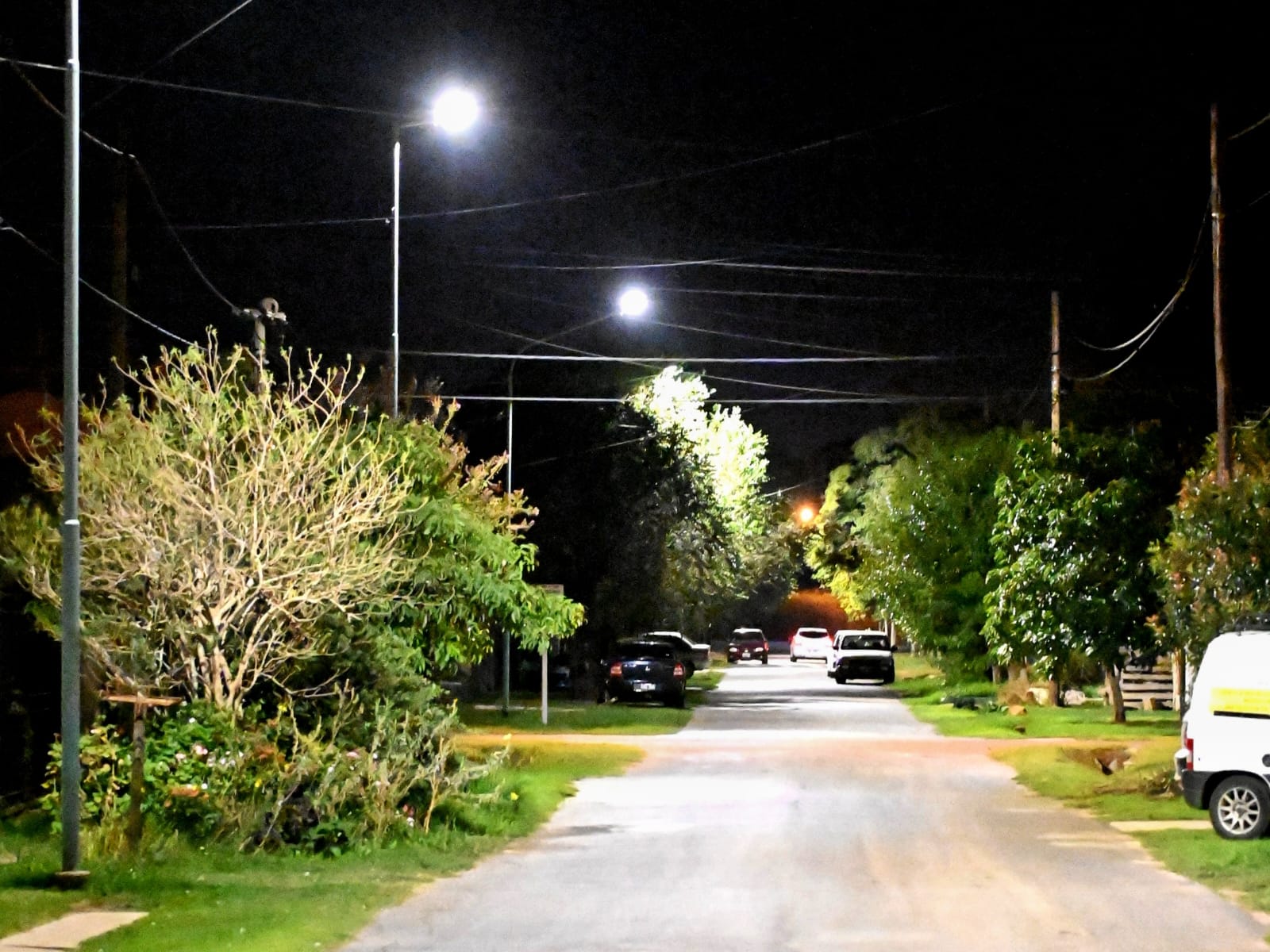 El Municipio Instal Nuevas Luminarias Led En El Barrio Loreto