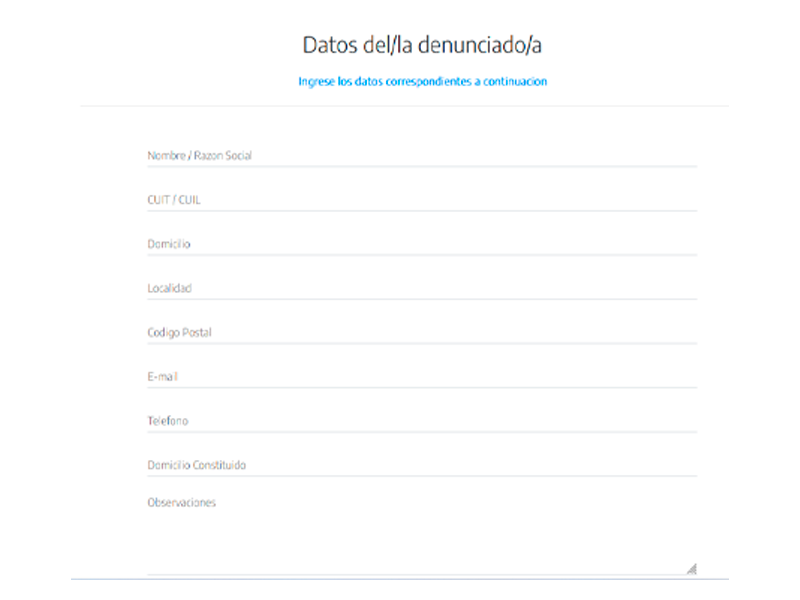 Registro de usuario